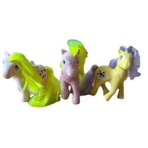 G1 my pretty pony so soft Shady Surprise & Starburst G1 Ponies Cute Of Lot 3 VTG